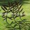 Outdoor garden decorative corten steel leaves Sculpture metal statues