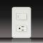 push button wall switch socket Digit Telephone Socket with Data Socket