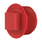 NPT Square flanged head male thread plug for pipe valve fittings