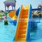 Hot sell Kids amusement water park slide swimming pool fiberglass slide for sale