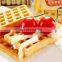 industrial bakery oven 2 PCS waffle making machine with lower price