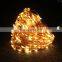 DC12V 20m 200leds string fairy Lights Copper Wire with Power Supply adapter EU/US/UK plug kit