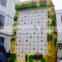 Inflatable climbing wall sport game for adult