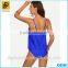 2016 Sexy Summer Blue Sexy Beach One Piece Popular Swimwear