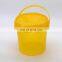 Food grade PP plastic buckets for honey, honey barrels 2kg