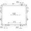 HIGH QUALITY Automotive Parts Radiator OEM:16400-0P040 FOR HILUX/FORTUNER 1GRFE GGN50  2005-2013