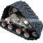 1 tons rubber track chassis undercarriage