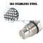 Carest M20*1.5 Stainless Steel Race Fuel Rail Plug Valve w/Seal O-ring for Chevy GMC 6.6L Dodge 6.7L