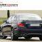 E-class W213 body kit E63 front bumper grille diffuser with muffler tips 2016 2017 autoparts PP material