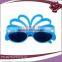 Latest fake fashion kids yellow plastic toy glasses