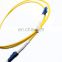 high quality customized fiber optic patchcord lc/upc-lc/upc Simplex Single mode PVC 100m patch  cord lc-lc