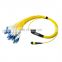 OS2 OM3 OM4 8 12 24 cores fiber optic MTP MPO Cable