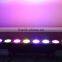 Theatre lighting 8*30pcs rgb 3 in 1 low noise led wall washer
