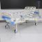 Hospital  Two Crank ABS Manual Hospital Bed with IV Pole Double Crank Hospital Bed