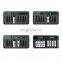 Customized logo 8 Slots LCD Screen Display NiMH AA AAA Size Portable cylinder Fast Battery Charger with USB Cable