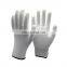 Wonderful Quality Comfortable Palm Fit Coated White PU Glove for Factory Use