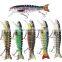 Factory Price Multi section fish plastic hard fishing lure Saltwater Swimbait fishing lure