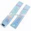 Custom design holographic shiny aluminum foil bag with tape for jewelry comb gift