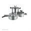 Three Pieces Cooking, Boiling, Steaming Pot Set