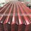 Good Quality Thickness 0.48mm Width 900mm RAL 5008 Prepainted Corrugated Iron Roof Sheets For Roof