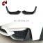 CH Newest Facelift Front Lip Support Splitter Rods Truck Black Car Bumper Guard For BMW 4 Series F82 F83 2014-2020