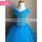 Cinderella Figural Ornament - Live Action Film kids blue dress for party/ dance/birthday