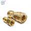 Factory direct supply no leak 1/2 inch brass material  ISO 7241-B KZD Hydraulic quick coupling for tractor