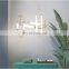 New Product 2020 Modern Decorative Pendant Light Antique Gold Glass LED Chandelier Lamp for Restaurant