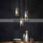 Simple Design Contemporary Dining Hanging Light Coffee Shop Modern Pendant Lighting Glass Creative LED Chandelier