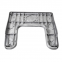 Customized processing of aluminum alloy chair backrest and armrest
