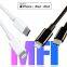 MFi certified c to lightning for charger iphone original cable for apple