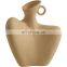 Nordic Body Vase Maroon Beige Home Decor Creative Arranjo De Flores Breast Vase Ceramic Flower Vase For Happy Valentine's Day