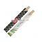 High Quality Custom Logo Twin Bamboo Chopsticks With Paper Cover Disposable Chopsticks