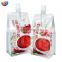 OEM Manufacturer Ketchup Paste Bag Liquid Tomato Sauce Aluminum Foil Spout Pouch