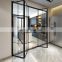 Hot sale Aluminium Alloy glass bifold door puertas de cristal para exterior waterproof Design folding door for restaurant
