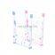 Hot red and blue clothes rack floor folding balcony household custom clothes rack