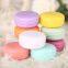 Empty Cream Jars With Purple Lids Travel Size Sample Jars for Lotion Lip Balm plastic pp Powder