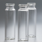 Scientific research laboratory transparent headspace bottle multi-gauge glass clamp mouth sampling bottle with gas and liquid chromatography thread flat headspace bottle