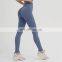 New Fashion Tik Tok Seamless Yoga Leggings Scrunch Booty Solid Color Gym Sports Clothes Women Bodybuilding Wear Yoga Pants