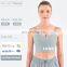 Wholesale Double Straps Low Cut Sports Bra Workout High Strength Yoga Tank Top Widen Hem