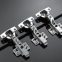 Furniture Kitchen Hardware Steel 4D Adjustable Two Way 105 Degree Clip on Soft Close Concealed Cabinet Cupboard Hinge