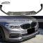 5 Series G30 G38 Labio delantero de estilo END.CC de fibra de carbono de alta calidad para el paragolpe delantero de BMW G30 G38
