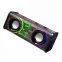 Hot Sale 2024 Outdoor Mini Wireless Portable Transparent Bluetoothes Speaker TWS Interconnected Colorful LED Light