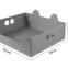 Custom Size Disposable PP Cat Litter Trays – Hygienic Monthly Solution