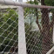 Black Manufacturer Durable and Sturdy Ferrule Flexible 316 Aviary Netting Safety Protecting Woven Knotted 304 Stainless Steel Wire Rope X-Tend Zoo Mesh