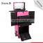 OEM welcome Professional beauty makeup vanity case/trolley makeup box with lighted mirror