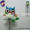 glow in the dark metal garden decoration owl stakes