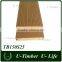 Composite colour mix on line embossing wpc decking exported to Europe