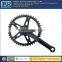 High precision bicycle chainwheel and crank for bicycle parts