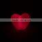 Plastic Red Heart Shaped Led Lights Led Christmas Heart Shaped Lights